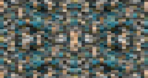 Pixel Alchemy: Seamless Transformations in a Mesmeric Loop Stock Footage 264238325