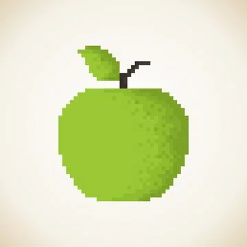 Pixel Apple3 Stock Photos