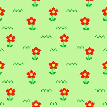 Pixel art in 8bit 32 bit grid colorful color 스톡 일러스트