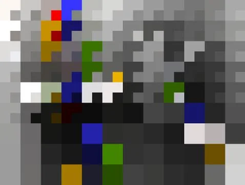 A pixel art abstract background Stock Illustration