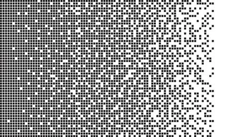 Pixel art abstract mosaic background Illustrazione stock