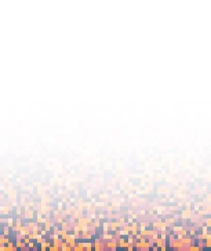 Pixel art background Stock Illustration