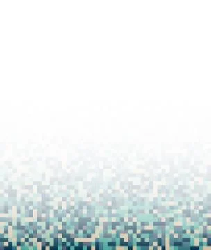 Pixel art background Stock Illustration
