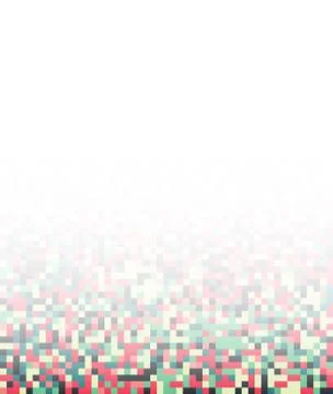 Pixel art background Illustrazione stock
