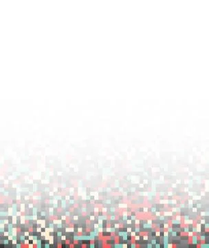 Pixel art background Stock Illustration