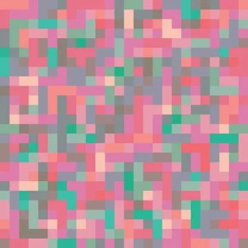 Pixel art background Stock Illustration