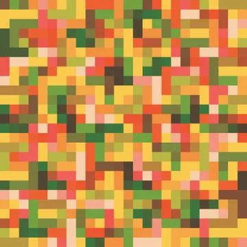 Pixel art background Stock Illustration