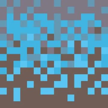 Pixel art background Stock Illustration