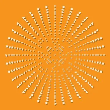 Pixel art background. Vector illustration Illustrazione stock