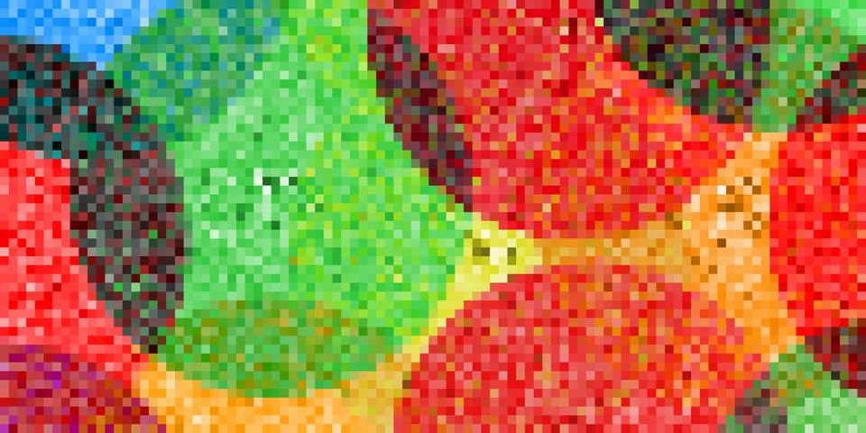 Pixel art background. Vector illustration Stock Illustration