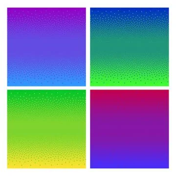 Pixel Art Background For Videogame Set Vector Stock Illustration