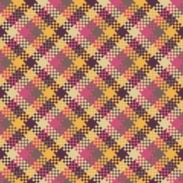 Pixel art design, seamless pattern Stock Illustration