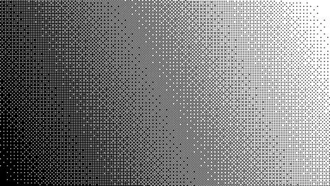Pixel art dithering background. Black and white pixel linear gradient pattern イラスト素材