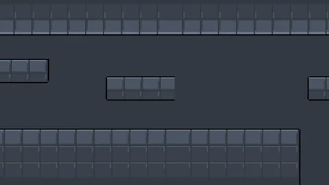 Pixel art game dungeon background animation. animation 8 bit suitable for g.. Video stock 313376628