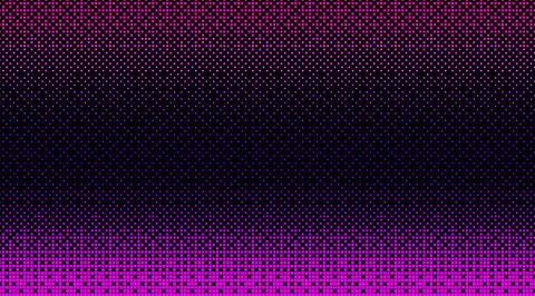 Pixel art gradient bg with dither bitmap texture Stock Illustration