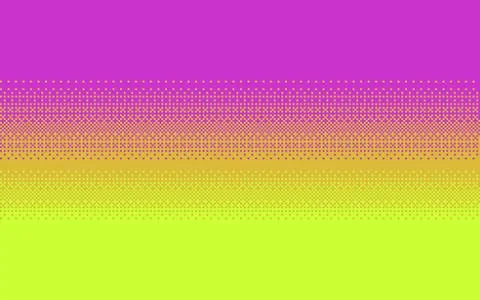 Pixel art gradient color. Dithering vector background. Stock-Illustration