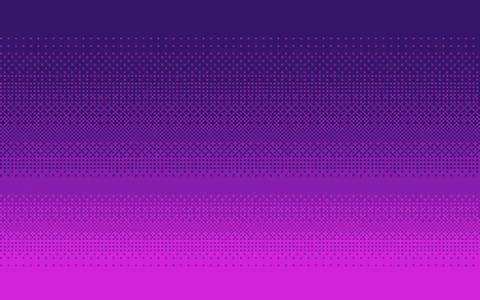 Pixel art gradient color. Dithering vector background. Stock-Illustration