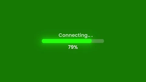 Pixel Art Green Loading Bar Animation 100 Percent Complete Green Screen 4K Stockbeeldmateriaal 340847940