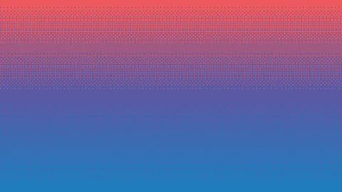 Pixel art neon colored gradient background. Dithering vector illustration. Stock Illustration