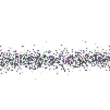 Pixel art pattern Stock Illustration