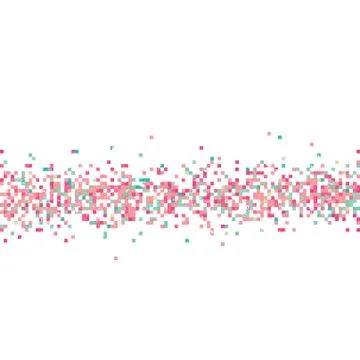 Pixel art pattern Stock Illustration