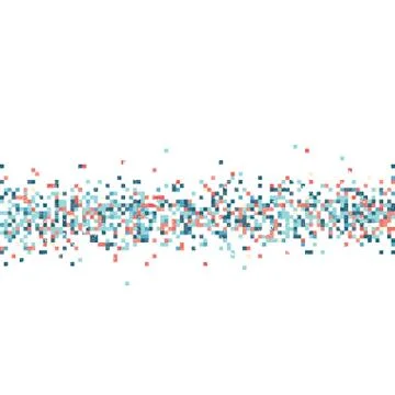 Pixel art pattern Stock Illustration