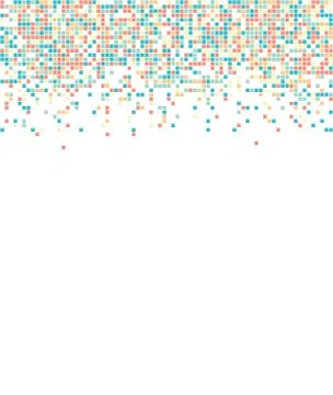 Pixel art pattern Stock Illustration