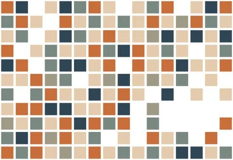 Pixel art pattern Stock Illustration