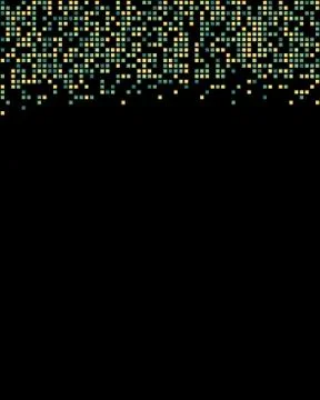 Pixel art pattern Stock Illustration