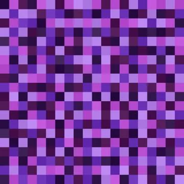 Pixel art pattern. Seamless vector pixel background Stock Illustration