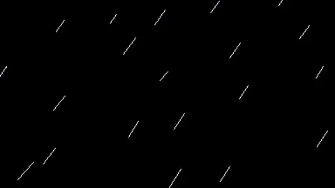 Pixel art Rain video on black background. Stock Footage 300958079