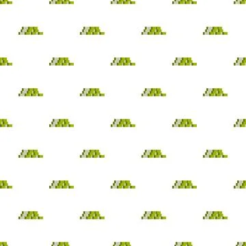 Pixel art repeating money stack bills pattern Illustration