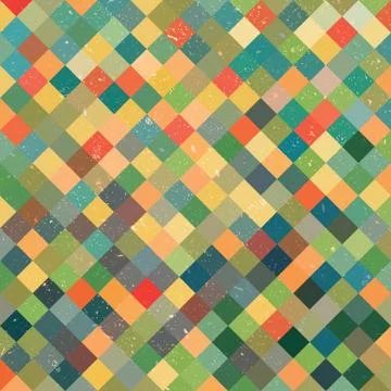 Pixel art style background Stock Illustration