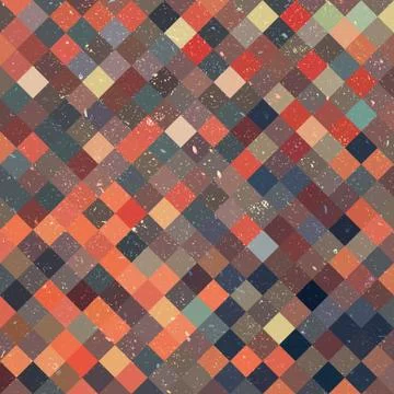 Pixel art style background Stock Illustration