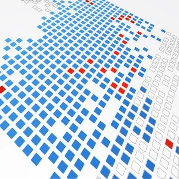 Pixel art. Vector background Stock Illustration