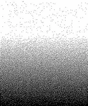 Pixel art,black and white gradient Stock Illustration