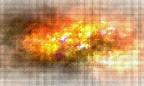 Pixel background Stock Illustration