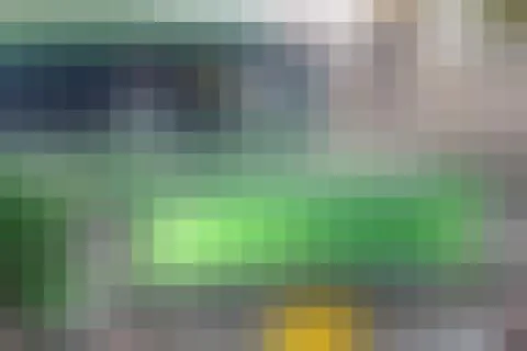Pixel background pattern - abstract grid blur texture. Stock Photos