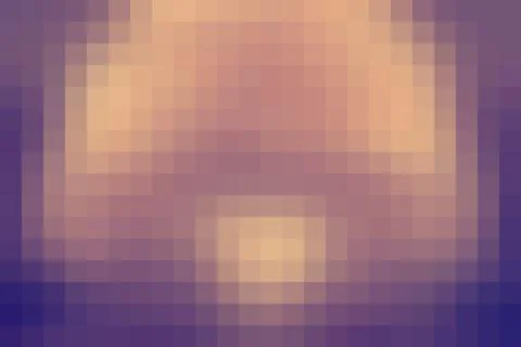 Pixel background pattern - abstract pastel graphics grid blur texture. Stock Photos