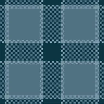 Pixel background vector design. Modern seamless pattern plaid. Square texture Stock Illustration