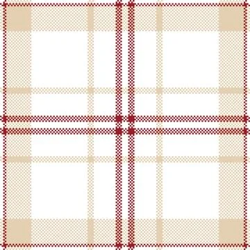 Pixel background vector design. Modern seamless pattern plaid. Square texture Stock Illustration
