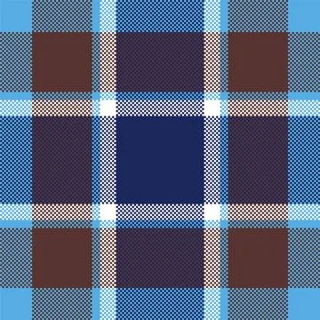 Pixel background vector design. Modern seamless pattern plaid. Square texture イラスト素材