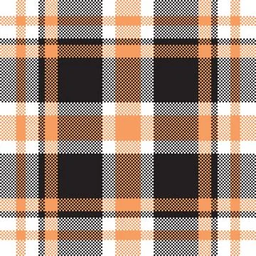 Pixel background vector design. Modern seamless pattern plaid. Square texture 스톡 일러스트