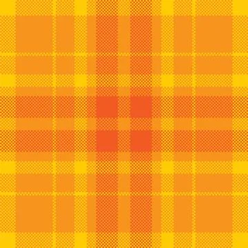 Pixel background vector design. Modern seamless pattern plaid. Square texture Stock Illustration