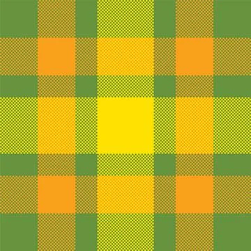 Pixel background vector design. Modern seamless pattern plaid. Square texture 库存插图