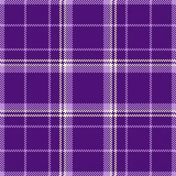 Pixel background vector design. Modern seamless pattern plaid. Square texture Illustrazione stock