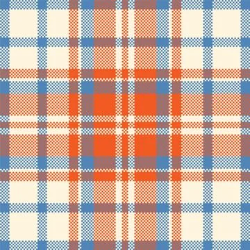 Pixel background vector design. Modern seamless pattern plaid. Square texture Stock Illustration
