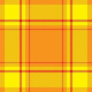 Pixel background vector design. Modern seamless pattern plaid. Square texture Stock Illustration