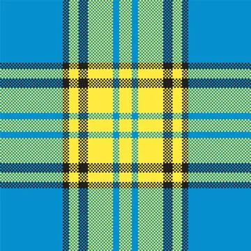 Pixel background vector design. Modern seamless pattern plaid. Square texture Stock Illustration