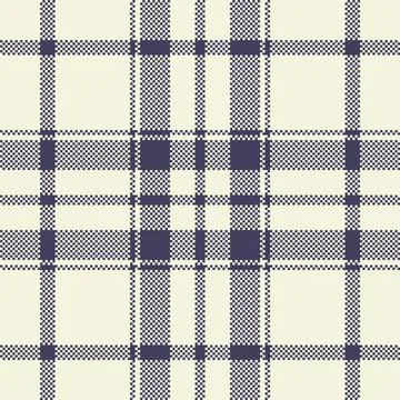 Pixel background vector design. Modern seamless pattern plaid. Square texture Illustrazione stock